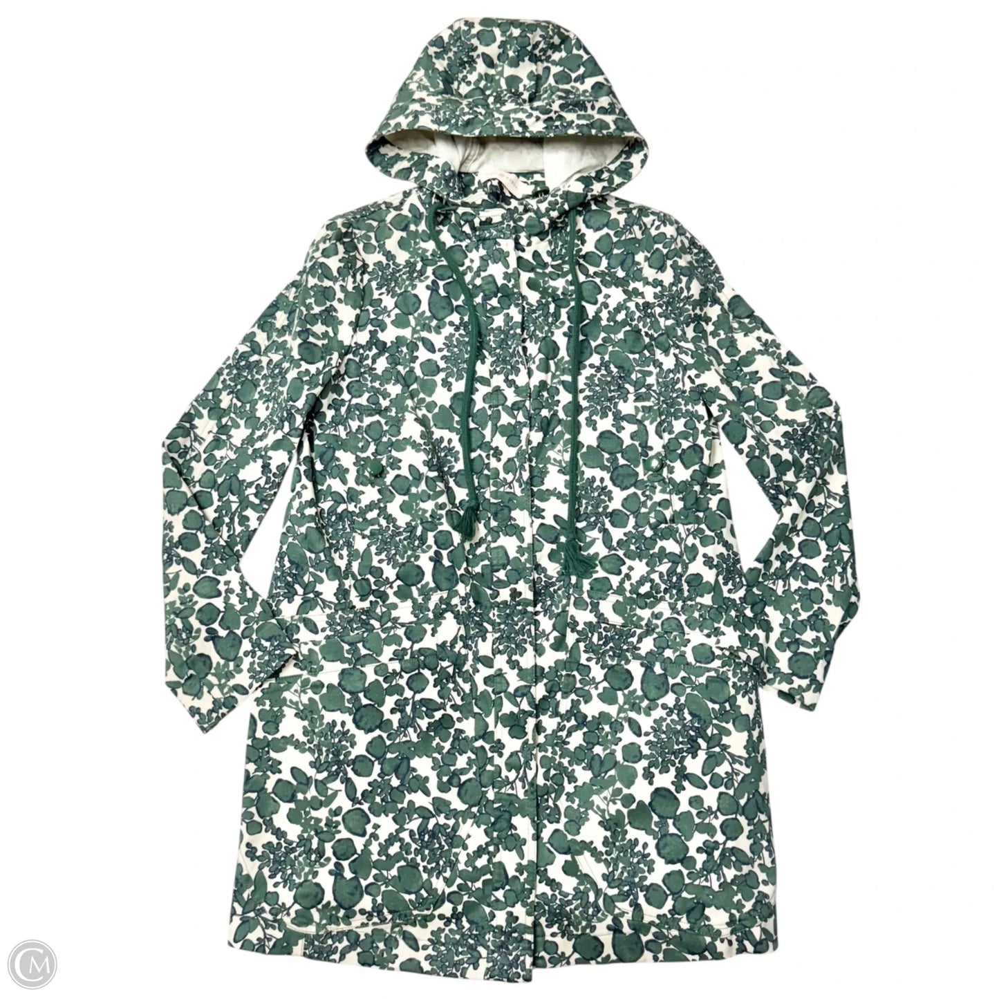 Jacket Designer By Tory Burch In Floral Print, Size: Xs