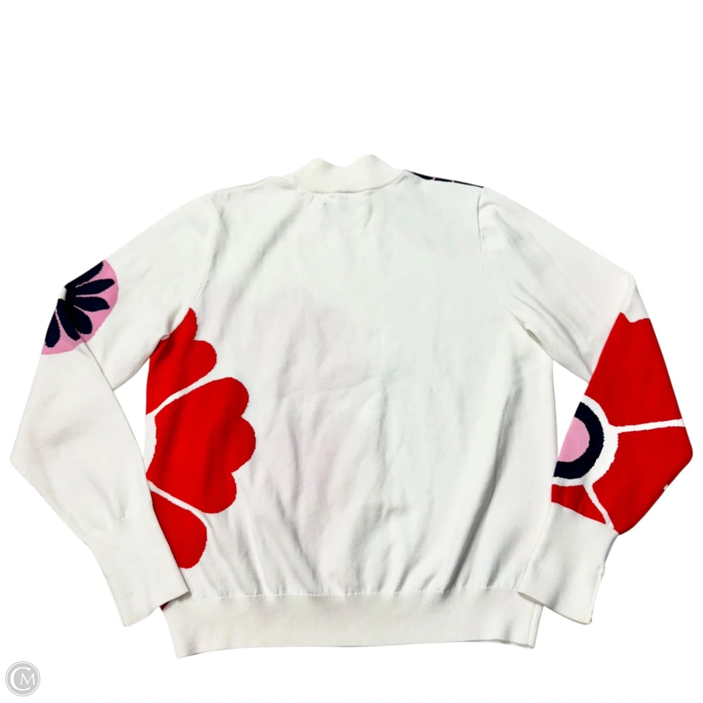 Sweater Designer By Tory Burch In Floral Print, Size: S