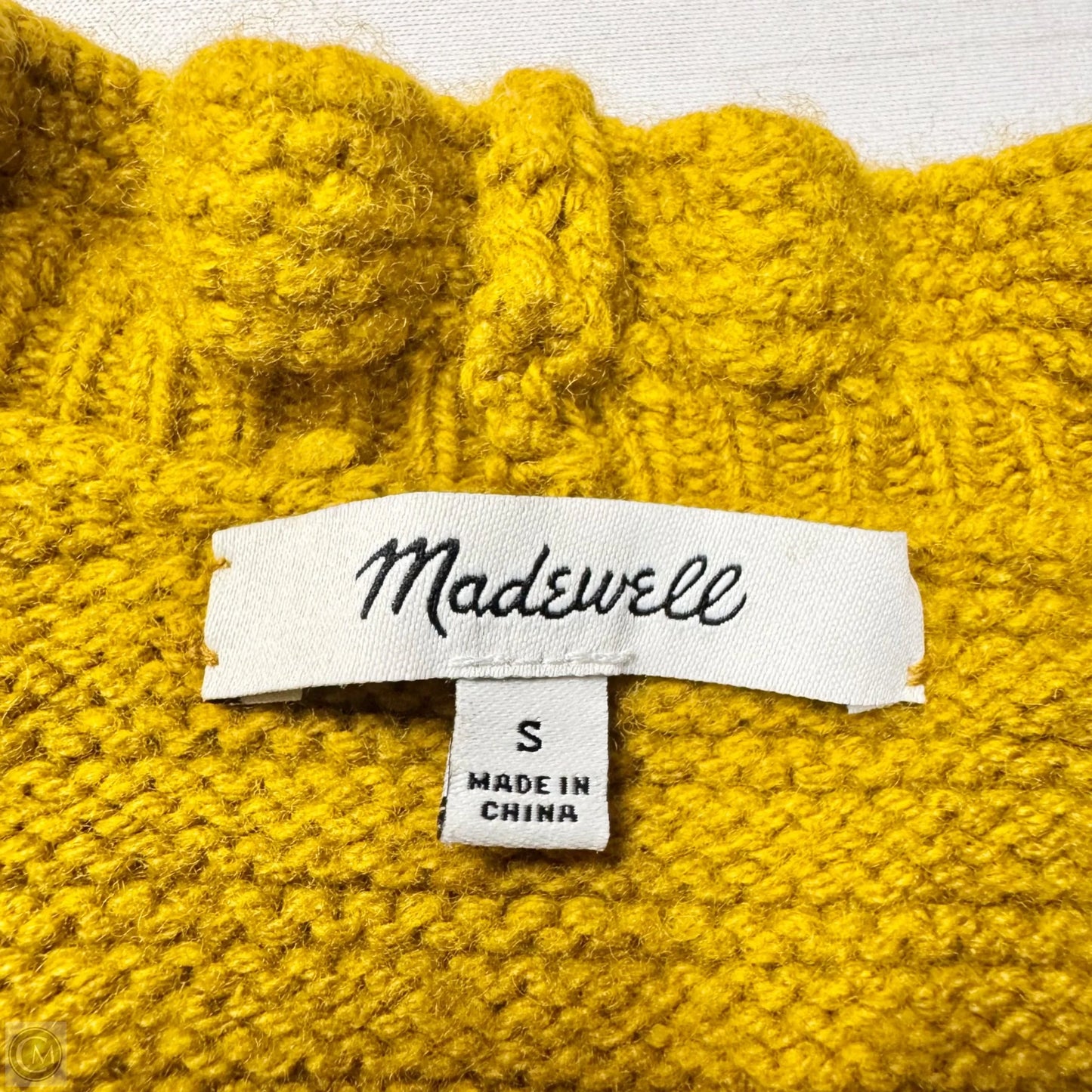 Sweater By Madewell In Chartreuse, Size: Xs