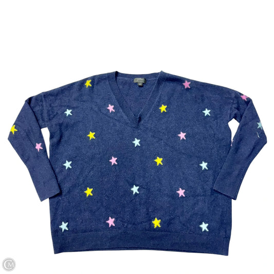 Sweater Cashmere By J. Crew In Navy, Size: S
