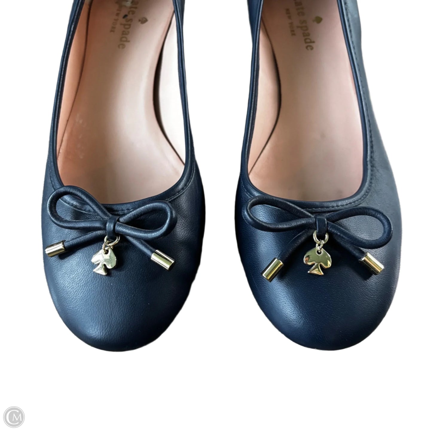 Shoes Designer By Kate Spade In Navy, Size: 8.5