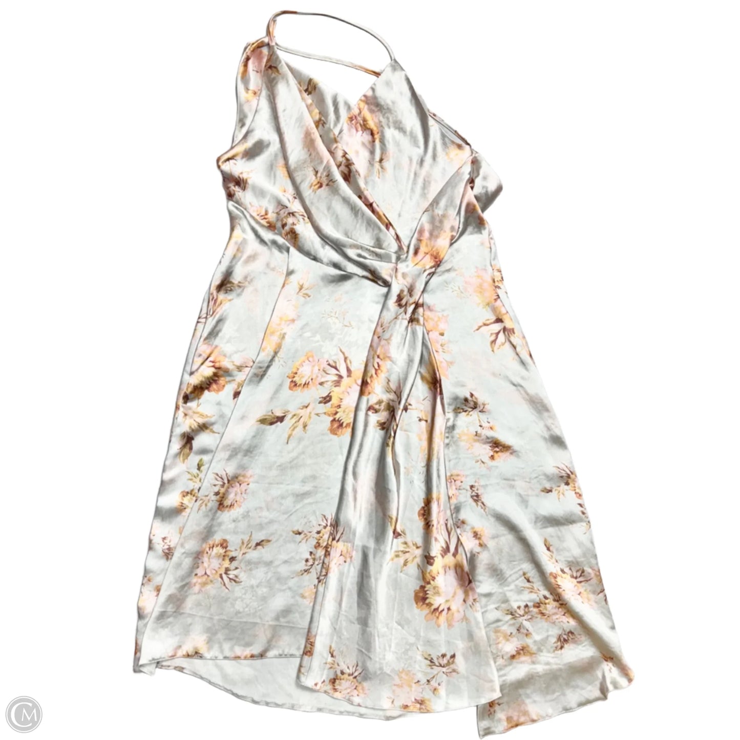 Dress Party Midi By Asos In Floral Print, Size: L