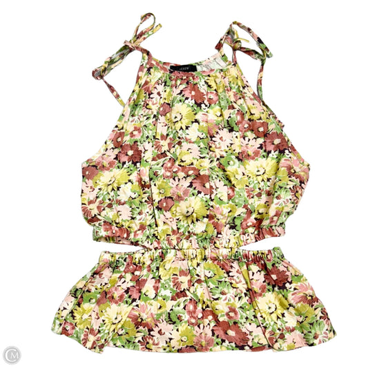Top Sleeveless By J. Crew In Floral Print, Size: Xs
