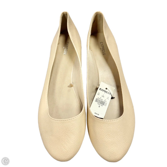 Shoes Flats By Express In Tan, Size: 10