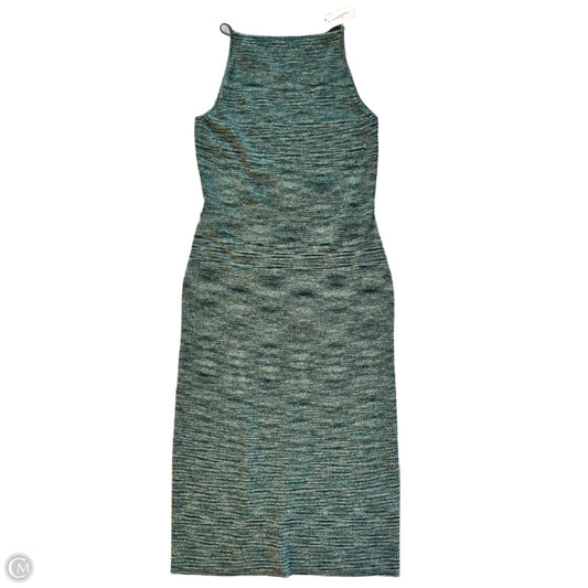 Dress Casual Midi By Banana Republic In Blue, Size: M