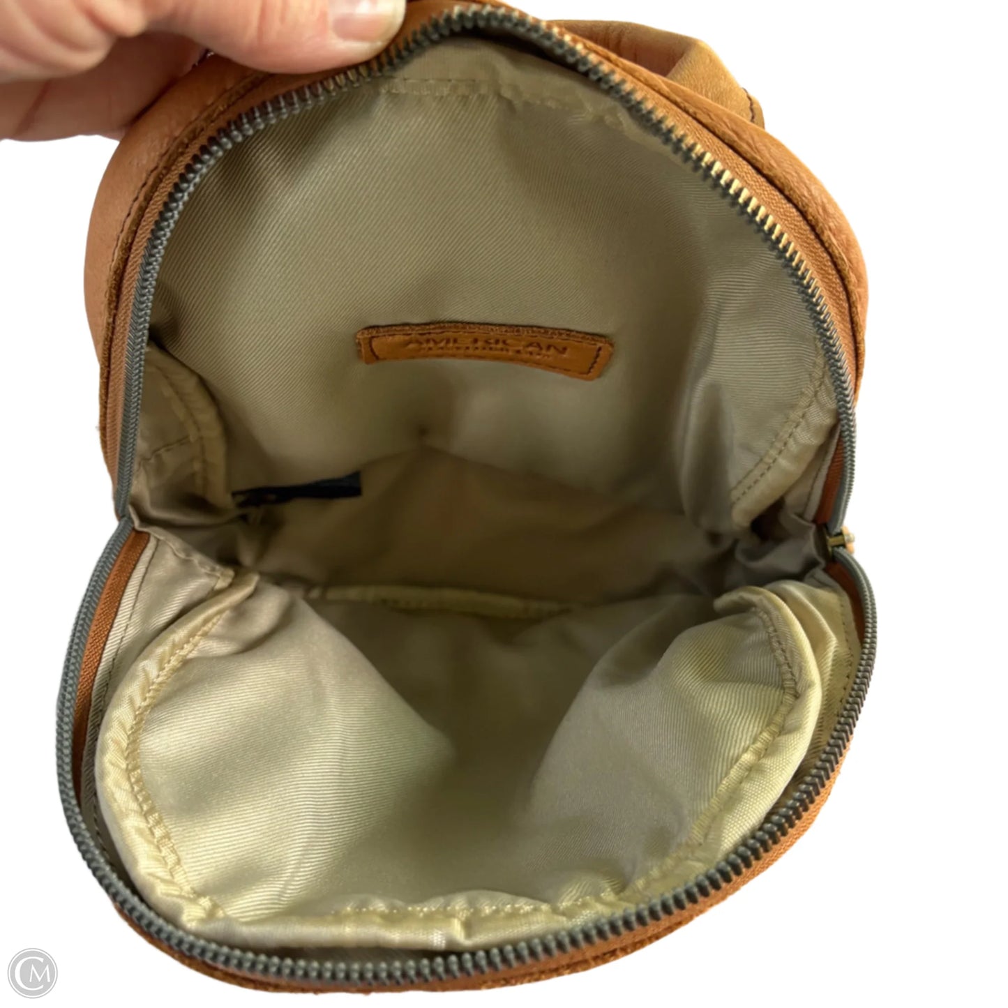 Backpack Leather by American Leather, Size: Small
