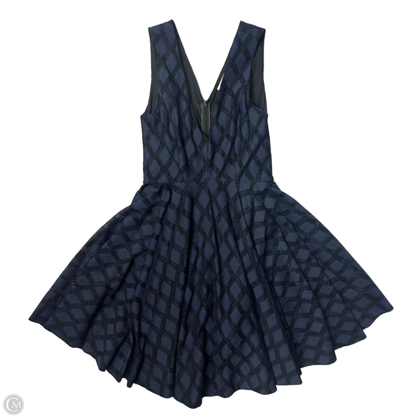 Dress Designer By Sandro In Navy, Size: S