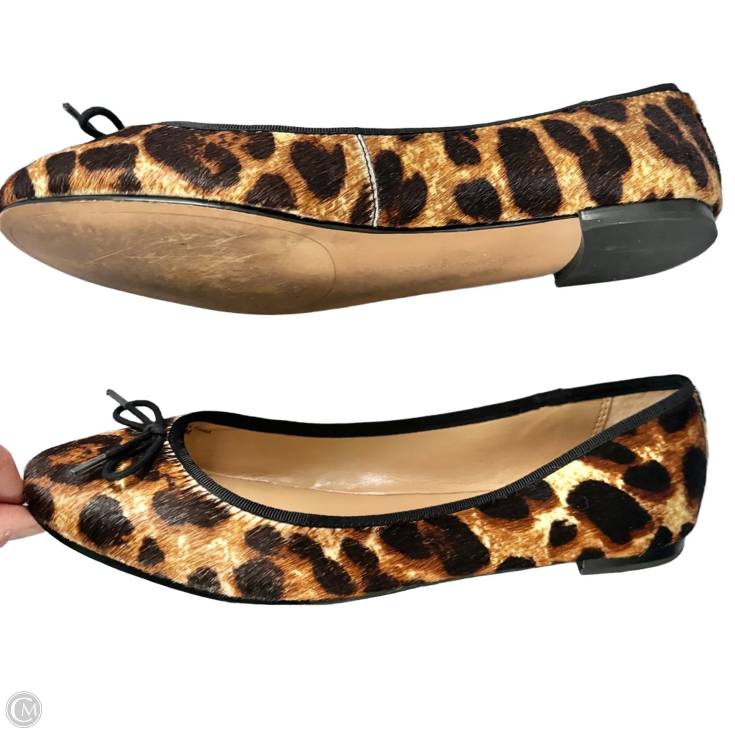 Shoes Flats By Banana Republic In Animal Print, Size: 8