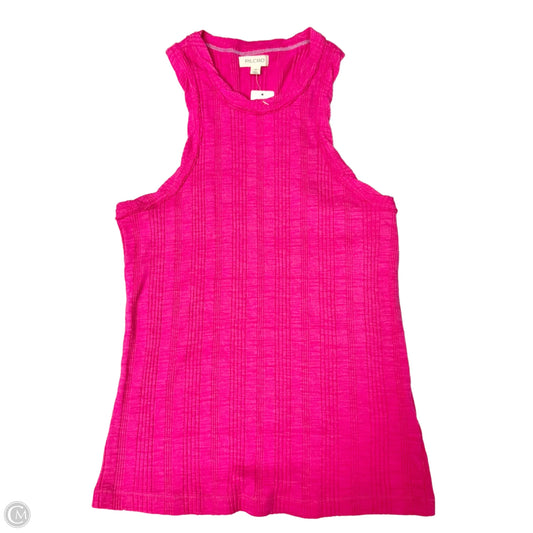 Top Sleeveless By Pilcro In Pink, Size: Xs