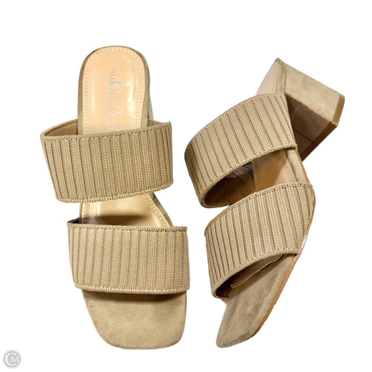 Sandals Heels Block By Altard State In Brown, Size: 6