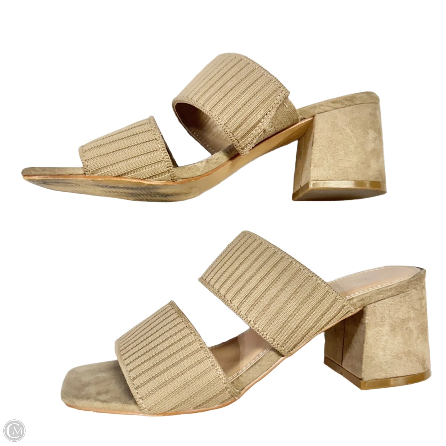 Sandals Heels Block By Altard State In Brown, Size: 6