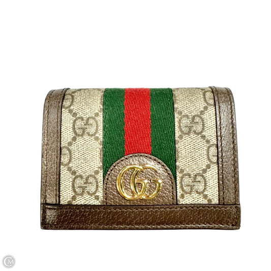 Wallet Luxury Designer By Gucci, Size: Small