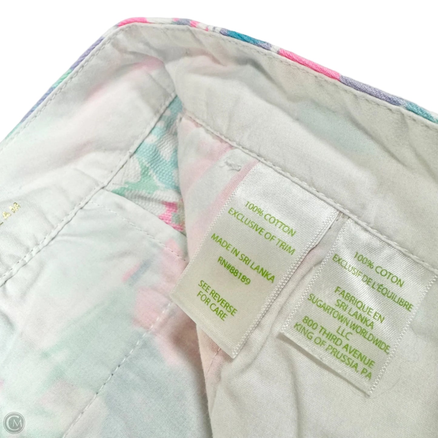 Shorts Designer By Lilly Pulitzer In Multi-colored, Size: 12