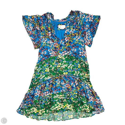 Dress Casual Short By Anthropologie In Floral Print, Size: S