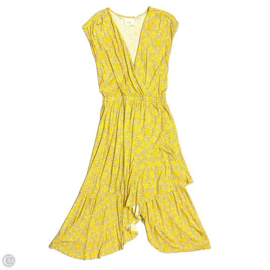 Dress Casual Maxi By Maeve In Yellow, Size: S