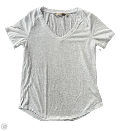 Athletic Top Short Sleeve By Athleta In White, Size: S