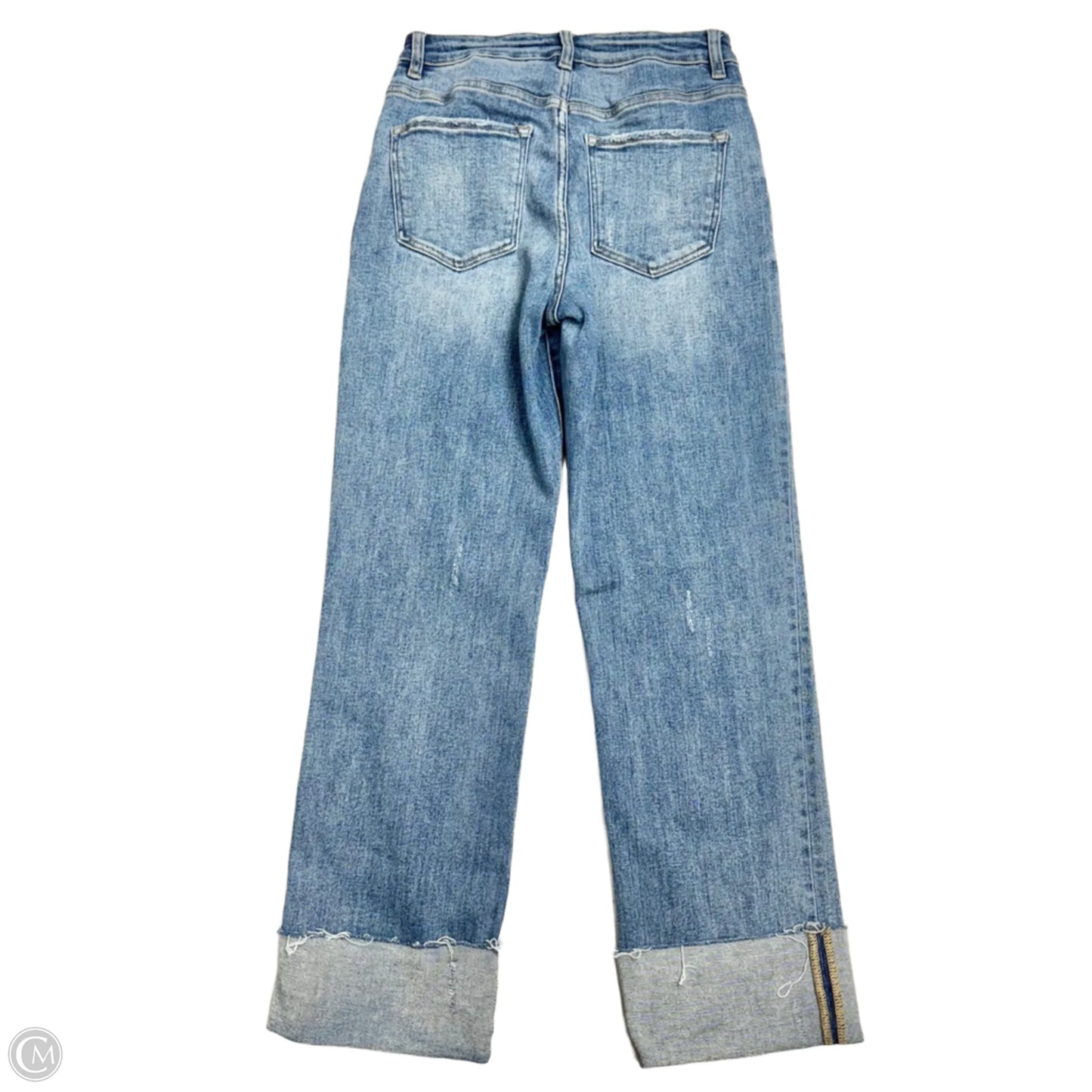 Jeans Straight By Bayeas In Blue Denim, Size: 6