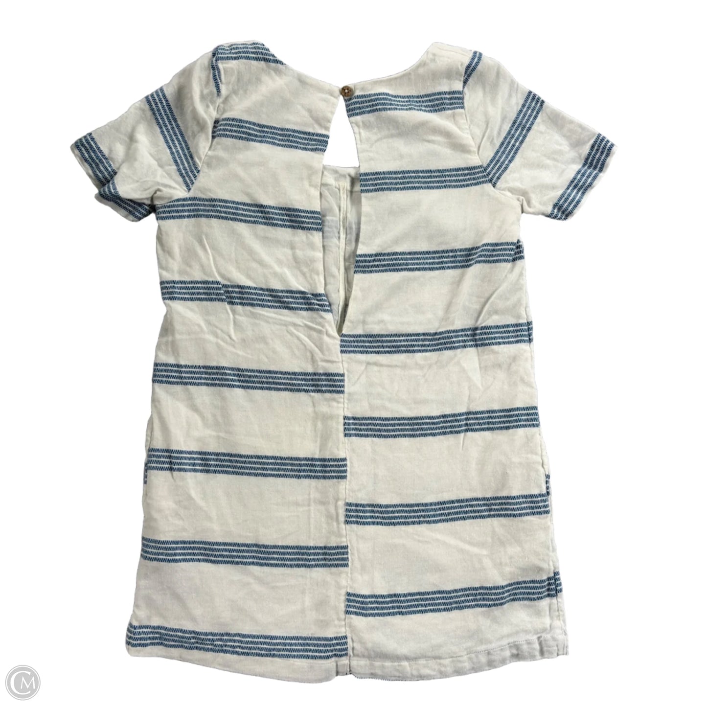 Dress Casual Short By Free People In Blue & White, Size: Xs