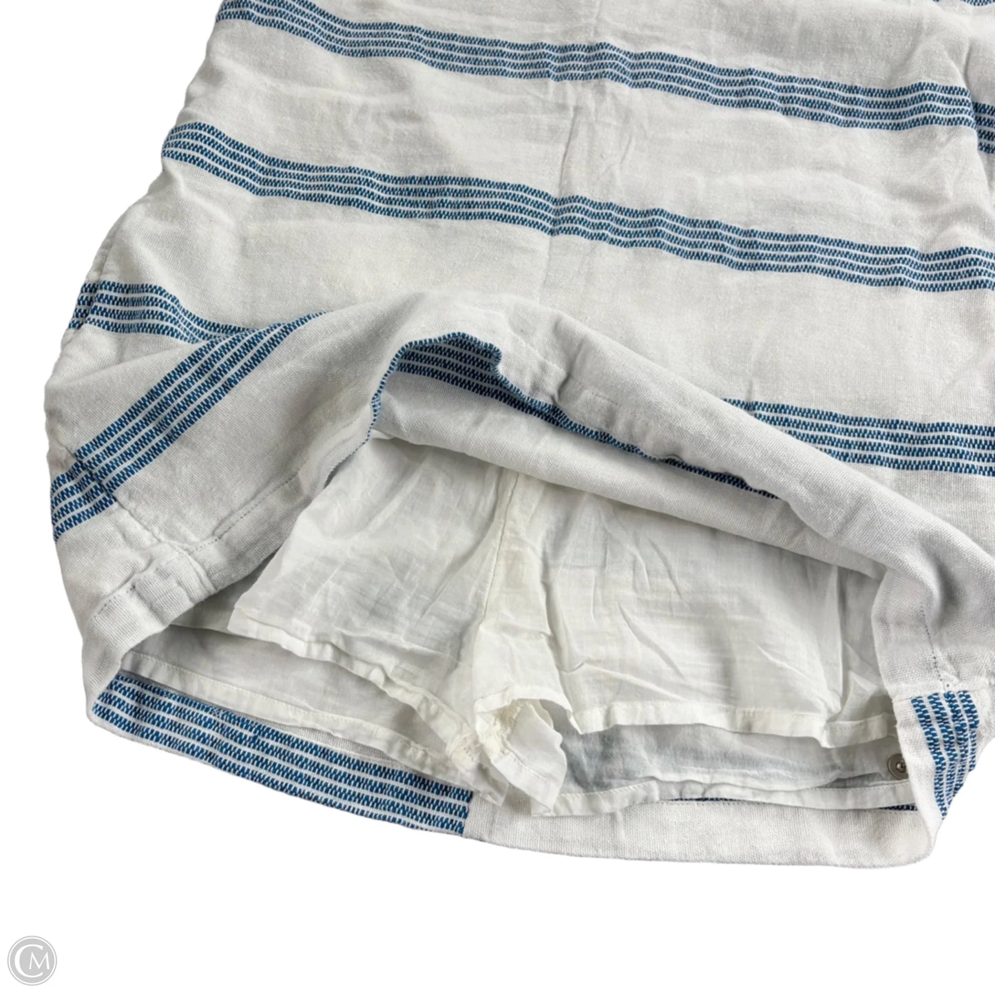 Dress Casual Short By Free People In Blue & White, Size: Xs