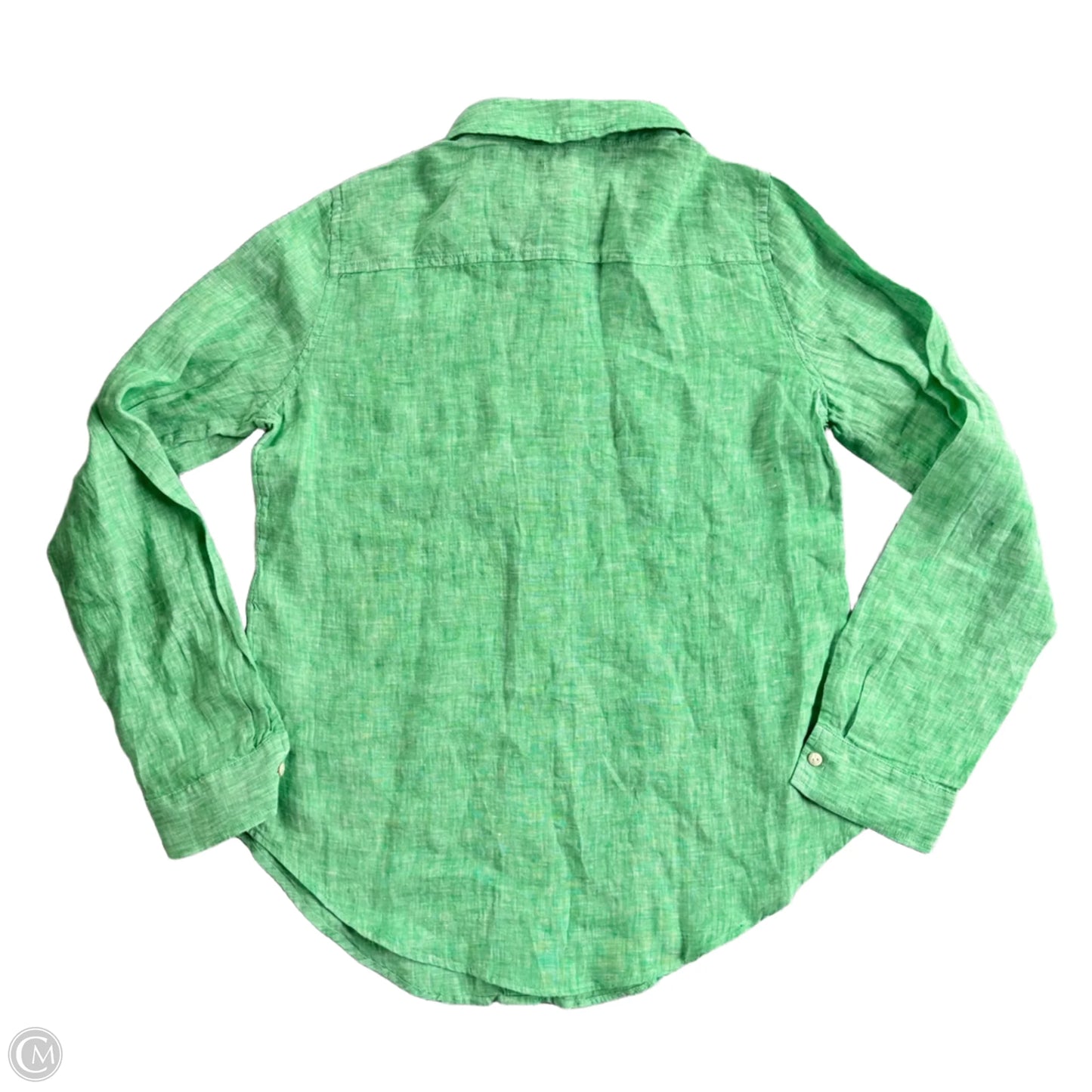 Top Long Sleeve Designer By Lilly Pulitzer In Green, Size: Xs