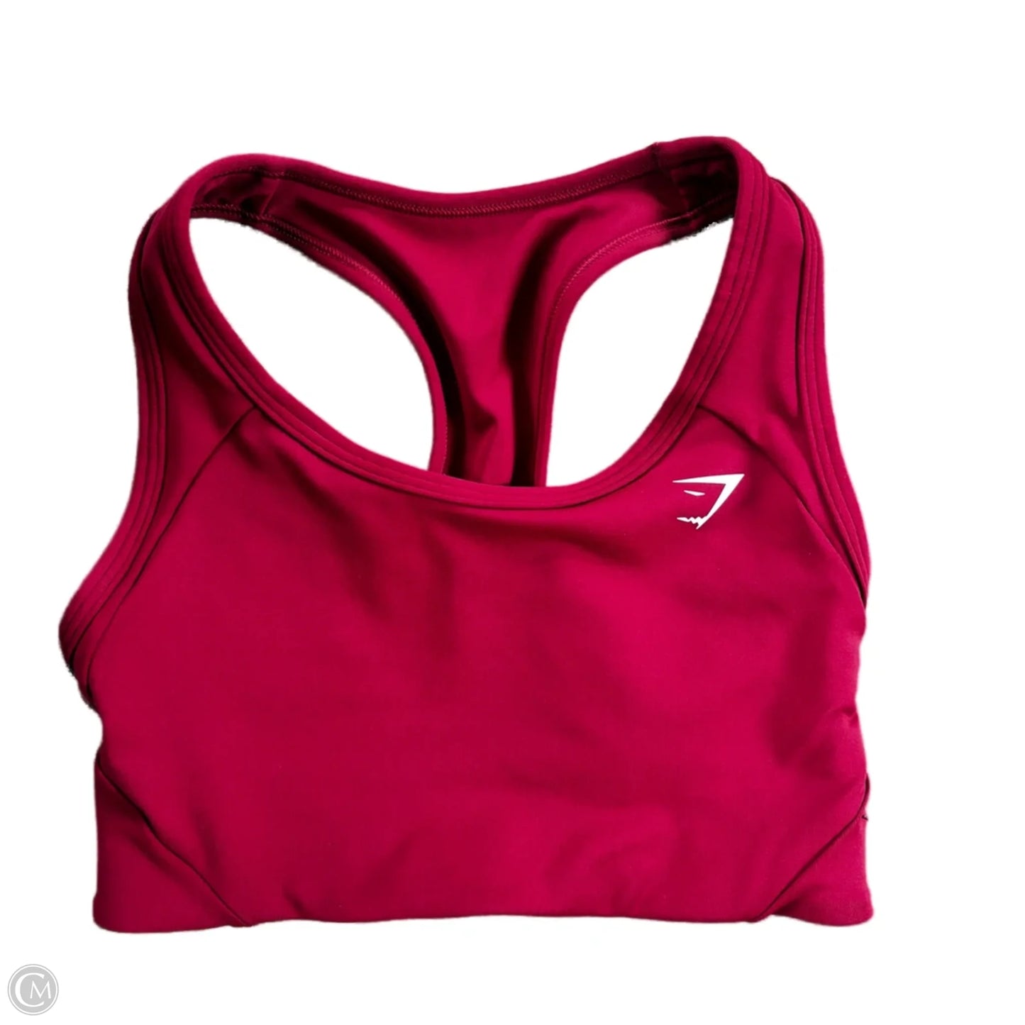 Athletic Bra By Gym Shark In Maroon, Size: Xs