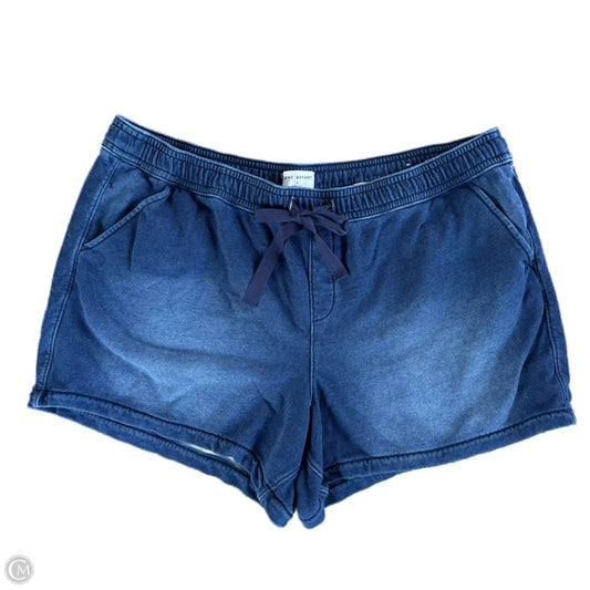Shorts By Lane Bryant In Blue, Size: 26