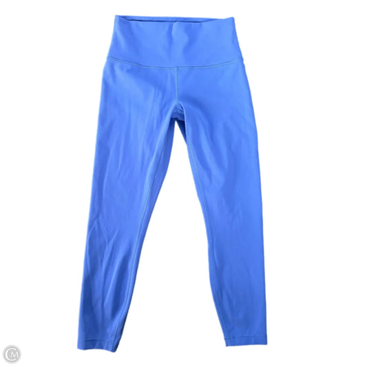 Athletic Leggings By Lululemon In Blue, Size: M