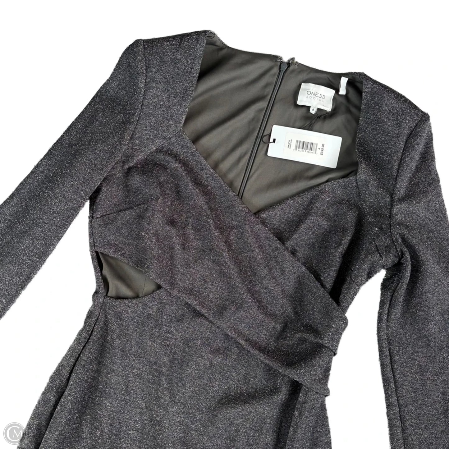 Dress Party Long By One 33 Social In Silver, Size: S