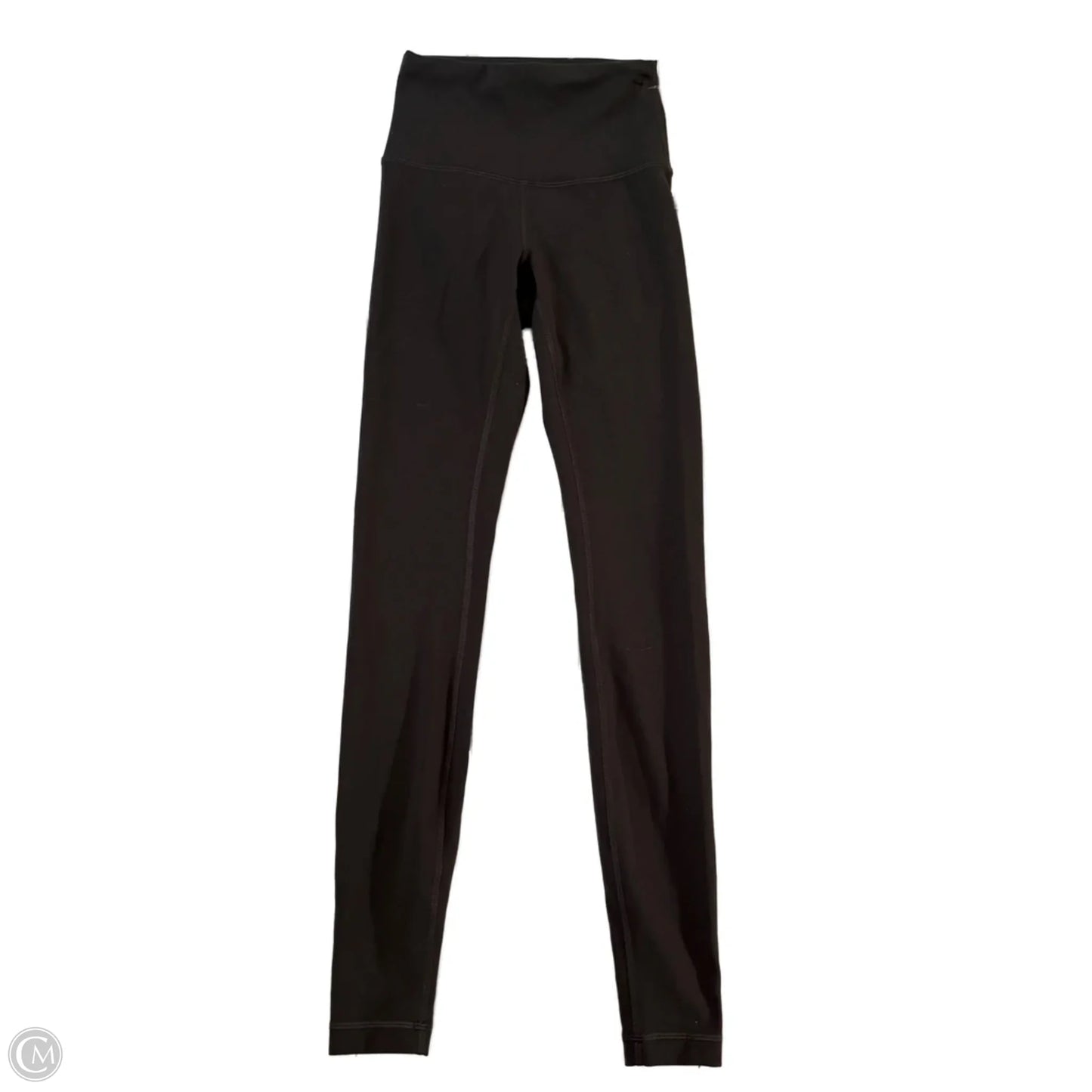 Athletic Leggings By Lululemon In Grey, Size: Xs