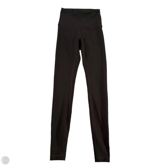 Athletic Leggings By Lululemon In Grey, Size: Xs