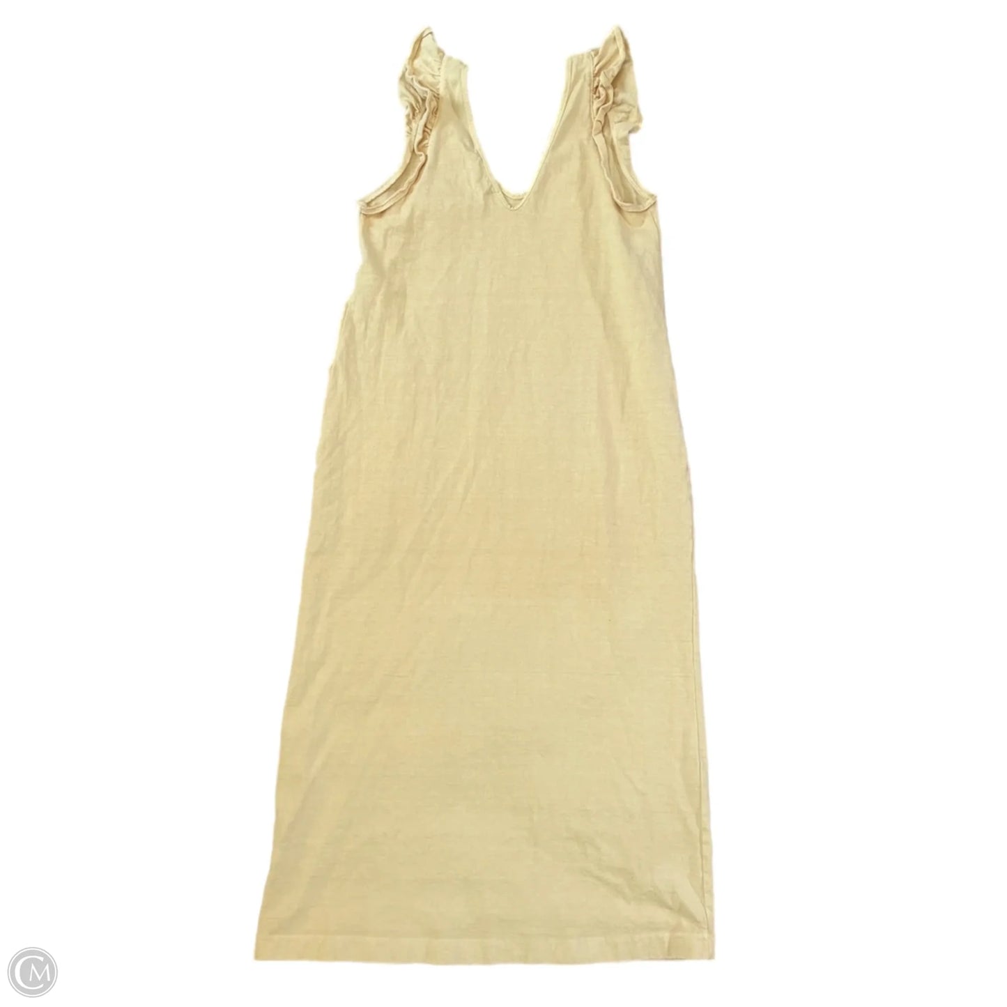 Dress Casual Midi By Free People In Cream, Size: M
