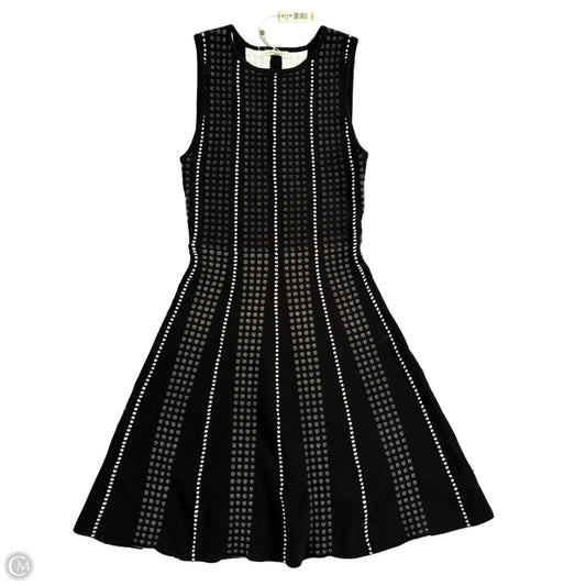 Dress Casual Midi By Max Studio In Black & White, Size: M