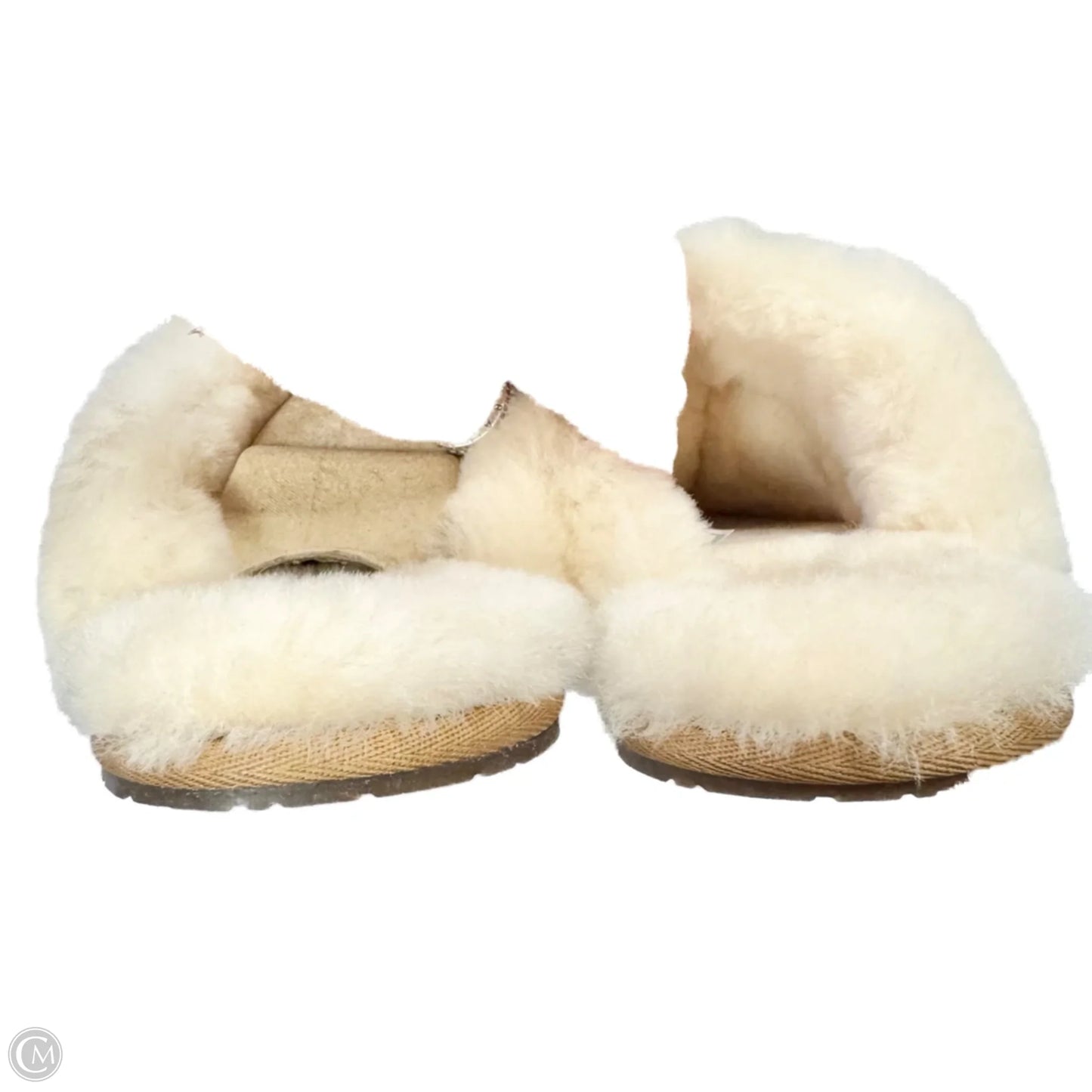 Slippers Designer By Ugg In Brown Size: 8