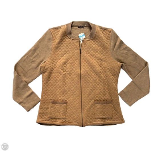 Jacket Puffer & Quilted By J Mclaughlin In Brown, Size: Xl