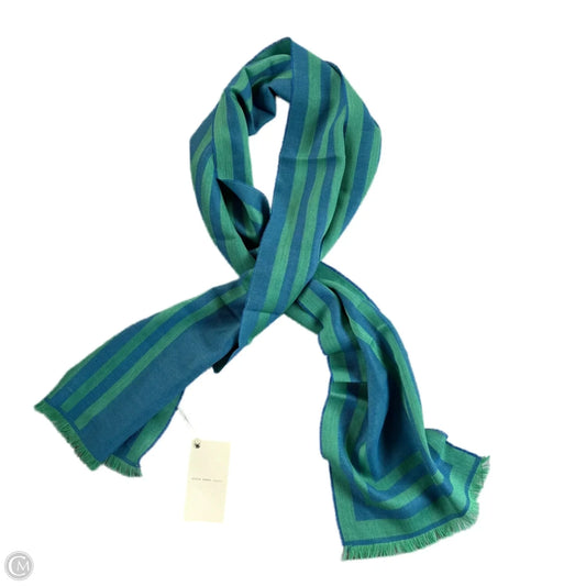 Scarf Winter By Alicia Adams Alpaca In Blue & Green