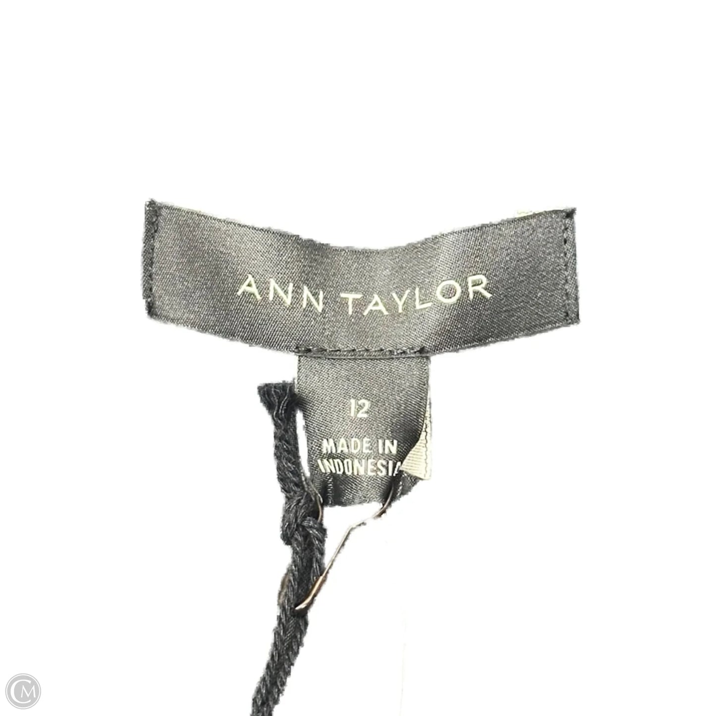 Blazer By Ann Taylor In Grey, Size: L