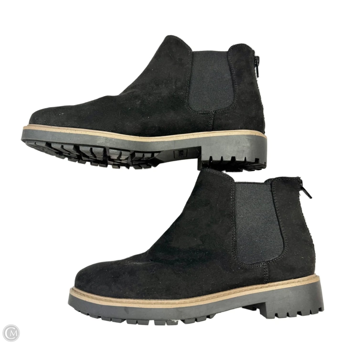 Boots Ankle Flats By E Spirit In Black, Size: 7