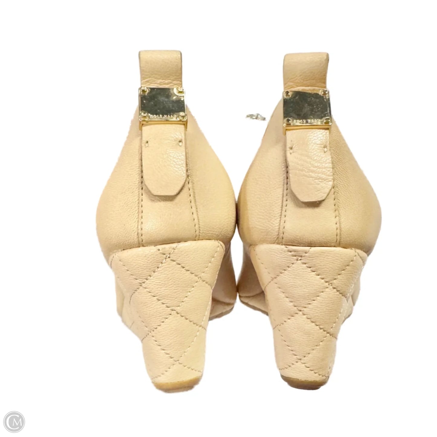 Shoes Heels Wedge By Cole-haan In Tan, Size: 7.5