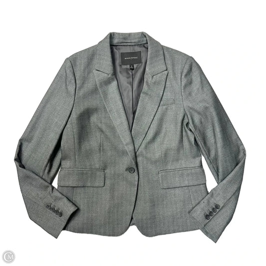 Blazer By Banana Republic In Grey, Size: M