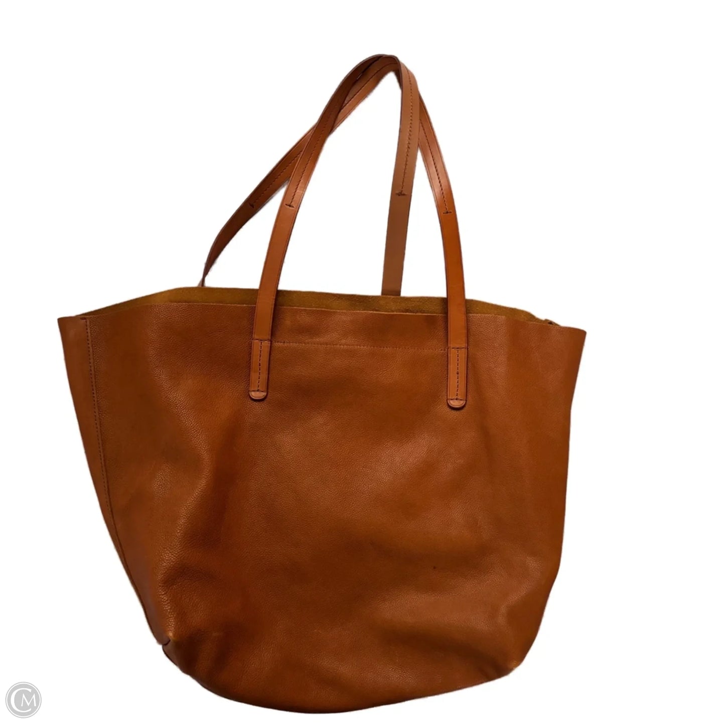 Tote Leather By Mark & Graham, Size: Large