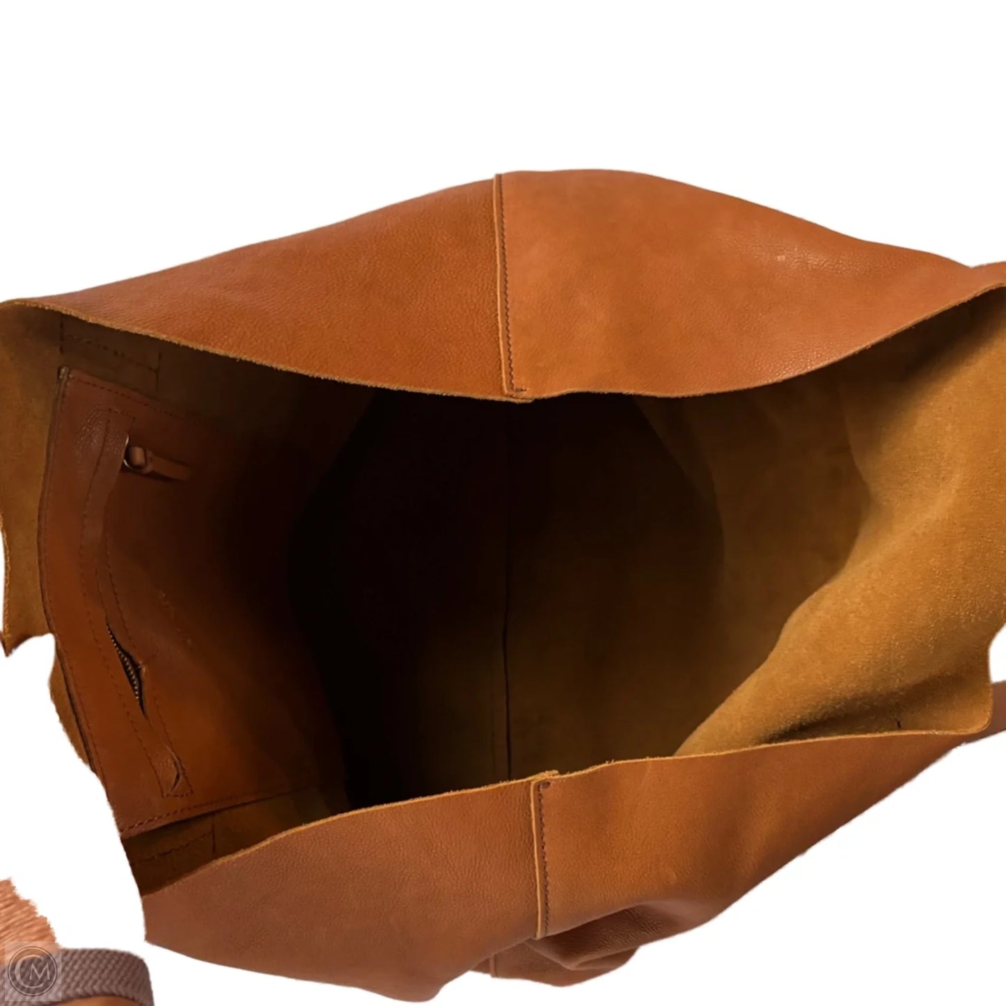 Tote Leather By Mark & Graham, Size: Large