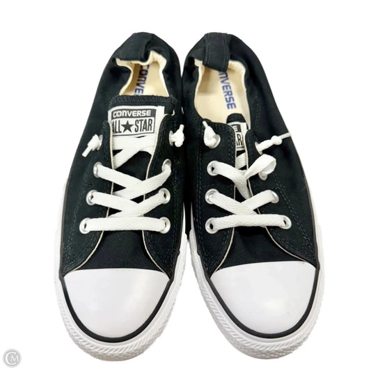 Shoes Sneakers By Converse In Black & White, Size: 9
