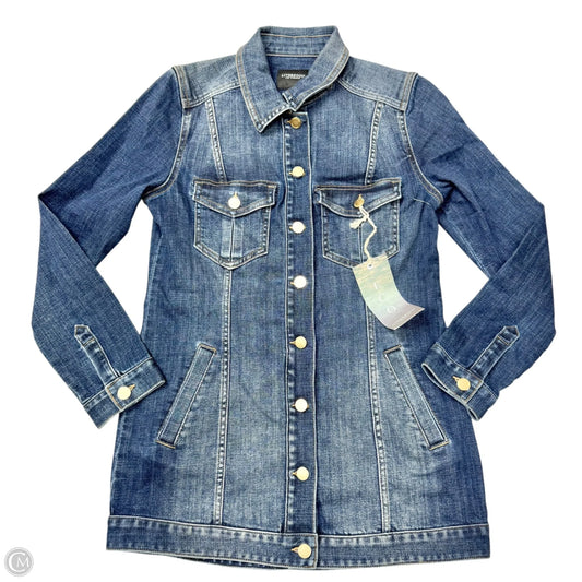 Jacket Denim By Liverpool In Blue Denim, Size: S