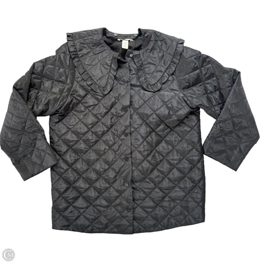 Jacket Puffer & Quilted By H&m In Black, Size: M