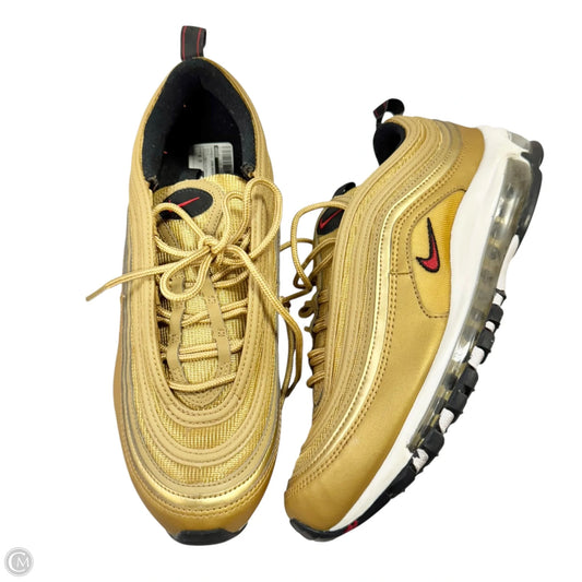 Shoes Sneakers By Nike In Gold, Size: 9.5