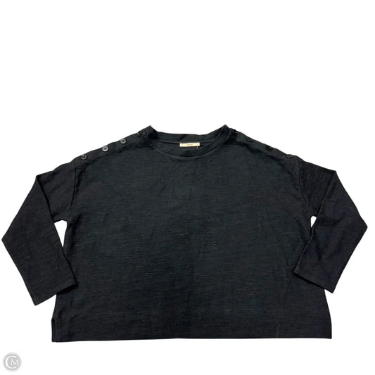 Top Long Sleeve By Sessun In Black, Size: Xs