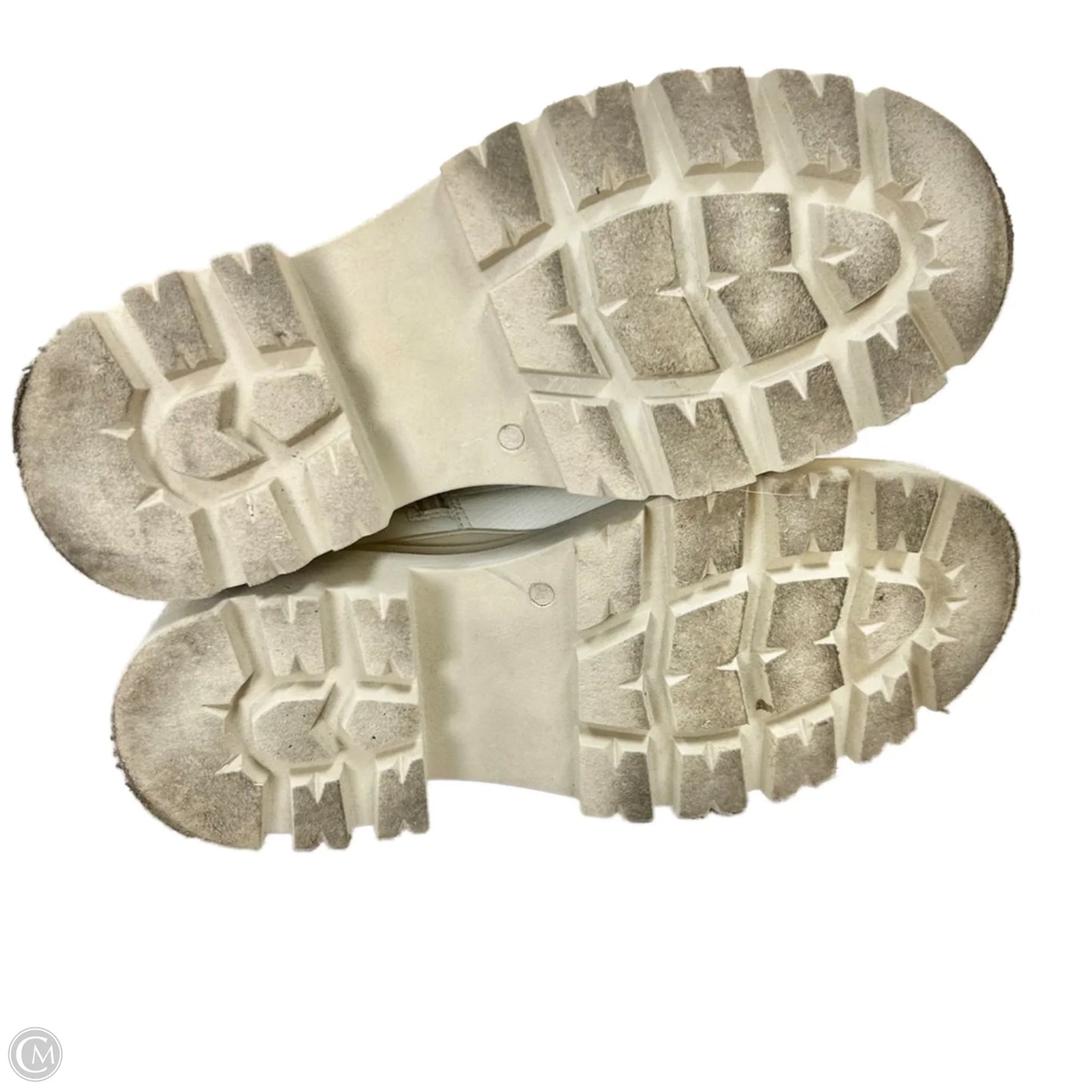 Boots Leather By Crown Vintage In Cream, Size: 7.5