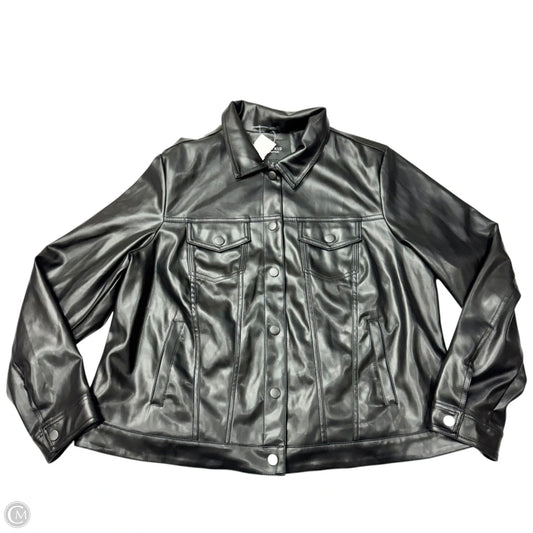 Jacket Other By Torrid In Black, Size: 2x