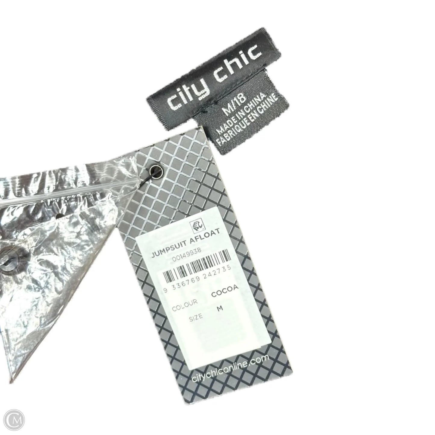 Jumpsuit By City Chic In Brown, Size: 1x