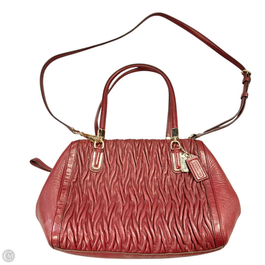 Handbag Designer By Coach, Size: Medium
